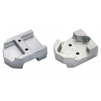 Placca per motori mercury alluminio