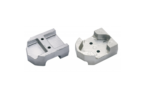 Placca per motori mercury alluminio