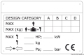 Placchetta CE 140 x 13 mm 