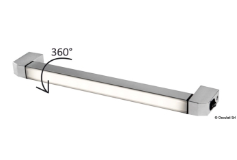 Plafoniera a LED Slash orientabile a 360°-13.838.12