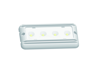 PLAFONIERA IN ALLUMINIO A 4 LED