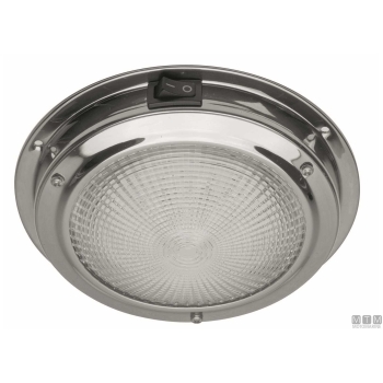 Plafoniera led classic 12v d175mm inox< 