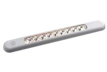 Plafoniera LED da appoggio bianca 310x40x11,5 mm 