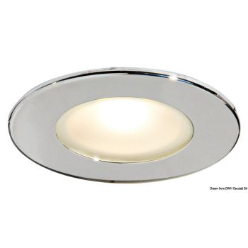 Plafoniera LED da incasso Atria II luca Bianca 