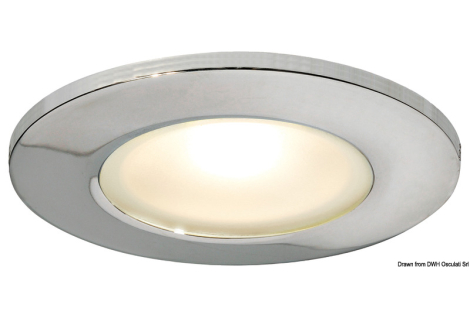 Plafoniera LED da incasso Gatria luce bianca IP65 14W 