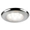 Plafoniera LED da incasso SOLE ghiera cromata 