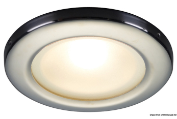 Plafoniera LED da incasso Vega II bianco 