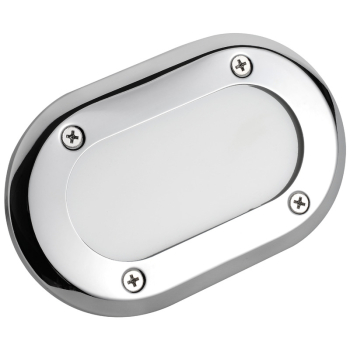 Plafoniera Led incasso ottone cromato 12V 20W 