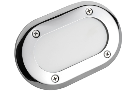 Plafoniera Led incasso ottone cromato 12V 20W 