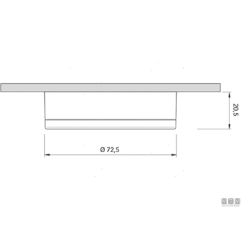Plafoniera quick barbie luce calda 