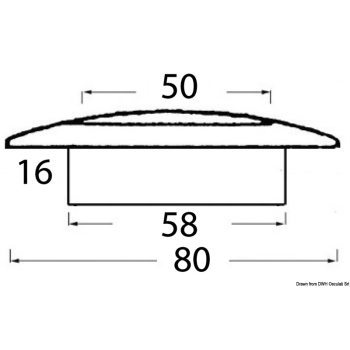 Plafoniera stagna LED bianca 