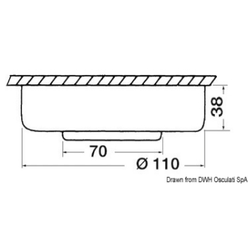 Plafoniera Sun 10 LED bianco 