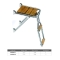 Plancetta cm.21x39 con Scaletta