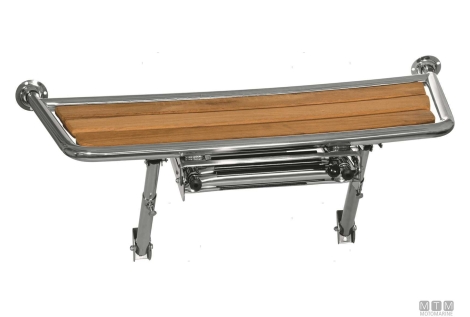 Plancetta di Poppa Teak Large con Scaletta