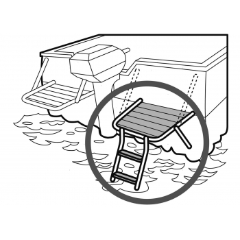 Plancetta Swim-2 con Scaletta