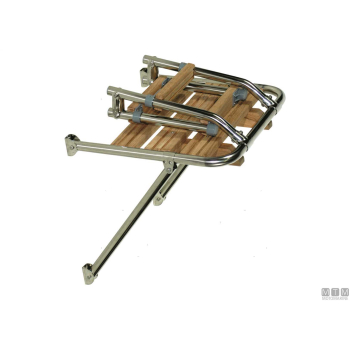 Plancetta tinox l con scaletta 3 gradini acciaio inox e legno