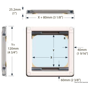 Pleated Screen x Bomar 1039 W 