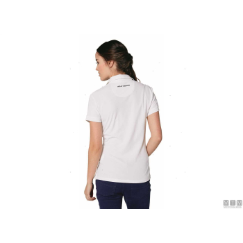 Polo h/h crew tech donna 33984 bianco m