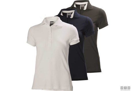 Polo h/h crew tech donna 33984 bianco xs