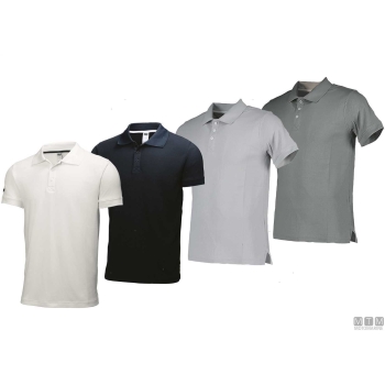 Polo hh crewline 001 bianco m< 