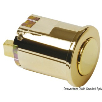 Pomello finitura oro 