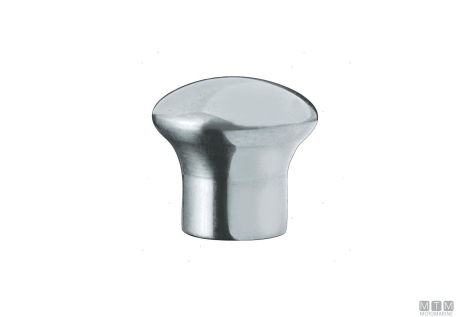 Pomolo d25mm in ottone cromato