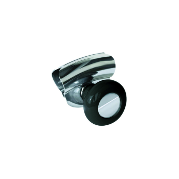 Pomolo girevole nero