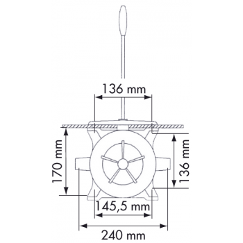 POMPA A MANO SEMPLICE EFFETTO