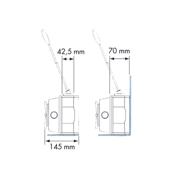 Pompa a mano semplice effetto