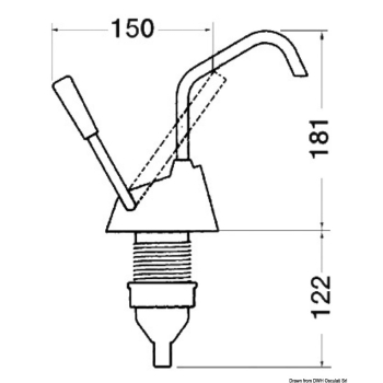 Pompa a mano Whale Flipper MK4 