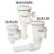 Pompa areazione Attwood MK2 12V 38 l/min interno 