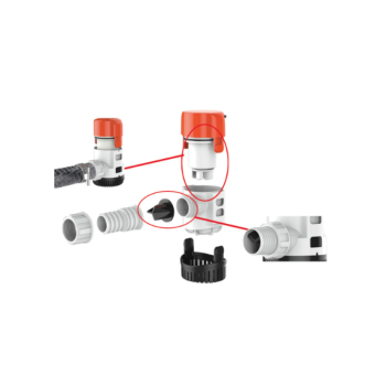 Pompa di Sentina ad Immersione Smontabile 600 GPH 12 V 