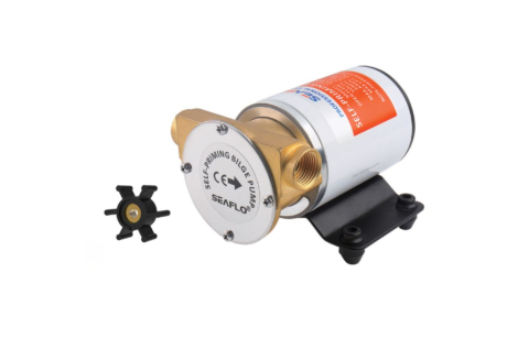 Pompa di Sentina Autoadescante Girante in Gomma Seaflo 12 V