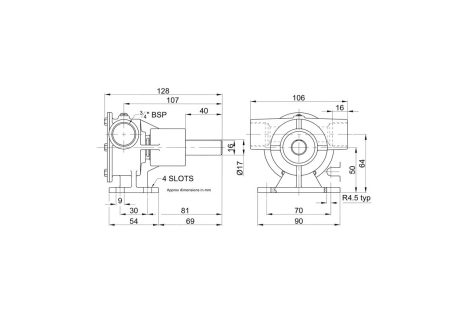 Pompa in bronzo 52040-2001