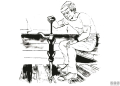 Pompa manuale sentina l55cm