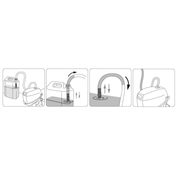 Pompa manuale travaso liquidi tubo 19 mm 