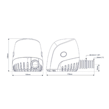 POMPA ORCA AUTO 1300 GPH 12V