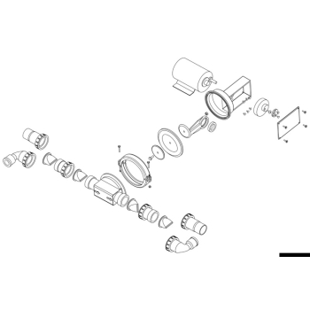 Pompa per acque reflue 32 LPM 24V 