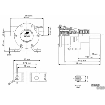 Pompa raffreddamento spx f4b-8