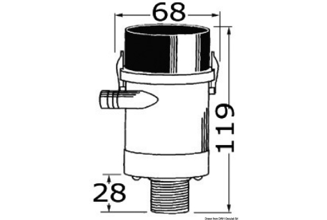Pompa Rule interna per pescato 