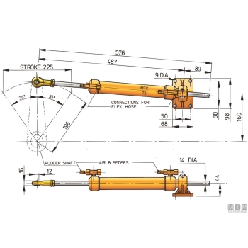 Pompa vetus htp2010 (set 2 racc 8mm)