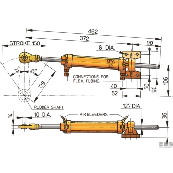 Pompa vetus htp2010 (set 2 racc 8mm)