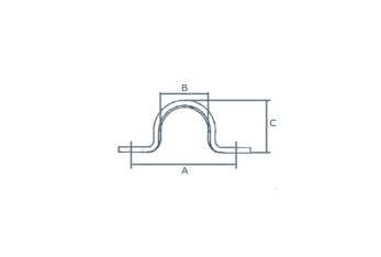 Ponticello inox mm.44x19