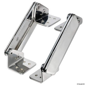 Porta bicchieri inox singolo fissaggio a vite 
