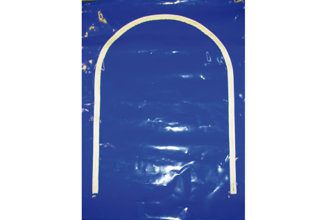 Porta blu mm.700x1500