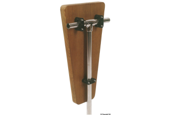 Porta motore in teak 3 morsetti 