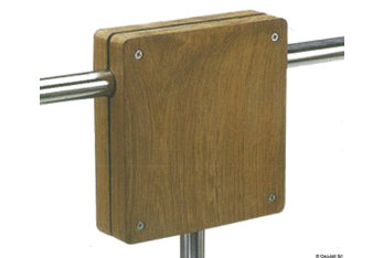 Porta motore teak 175x175x45 mm 