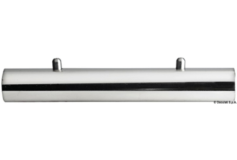 Portabicchieri inox doppio con prigionieri 