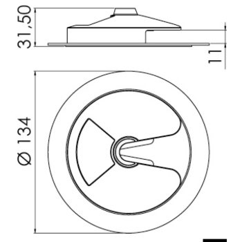 Portacalici inox finitura colore oro 