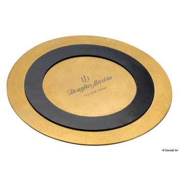 Portacalici inox finitura colore oro 